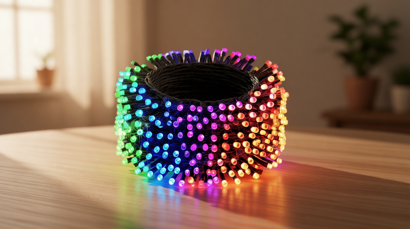 Dazzle Bright Smart Color Changing Christmas Lights, 66FT 200 LED RGB String Lights with Remote & App Controlled, Halloween Decorations for Indoor Outdoor Holiday Xmas Tree Party Decor