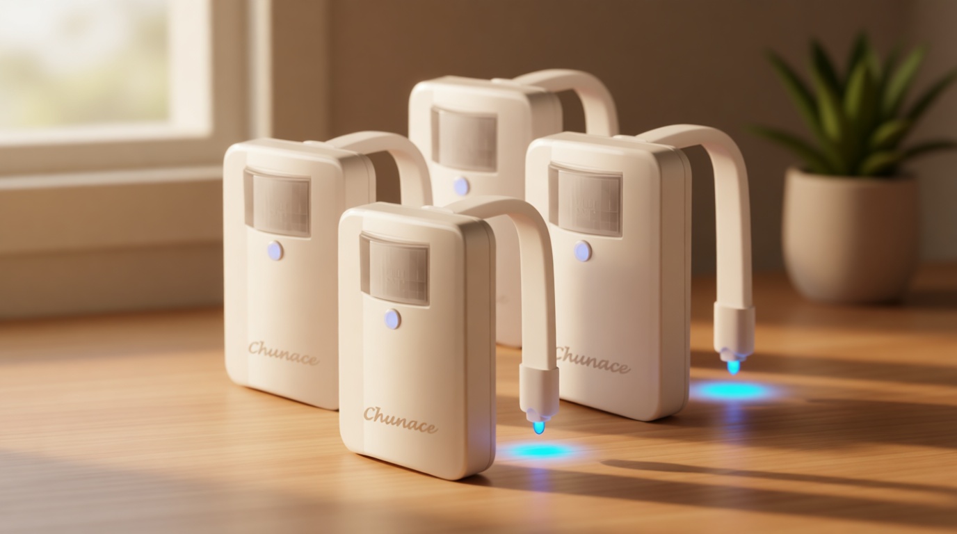 Chunace 4 Pack Toilet Night Light with Motion Activated Sensor, 16 Colors LED Nightlight Inside Bowl, Cool Stuff for Bathroom Decor Accessories, Unique & Funny Gadgets for Men/Kids 2025