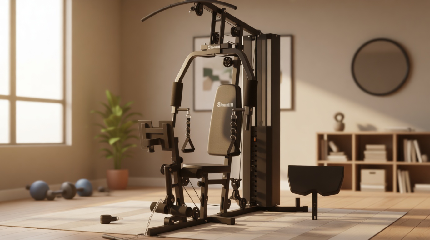 SincMill Home Gym Multifunctional Full Body Workout Equipment for Home Exercise Fitness