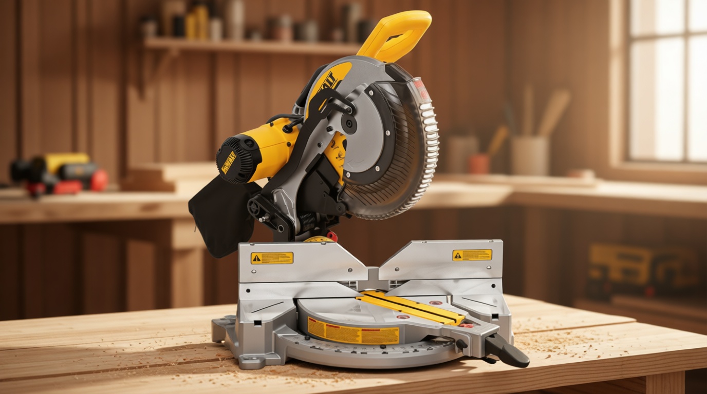 DEWALT Miter Saw, Double-Bevel, Compound, 12-Inch, 15-Amp (DWS716)