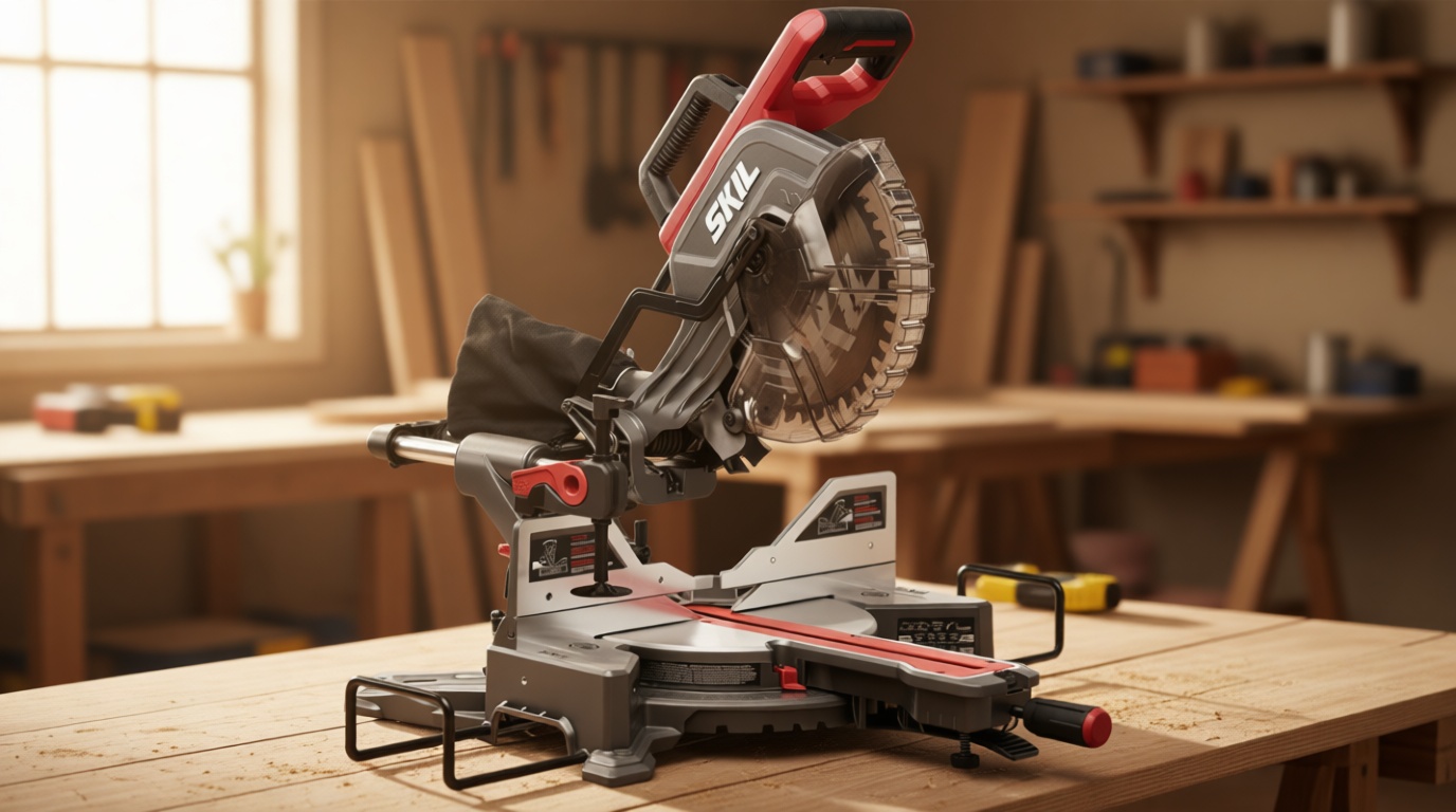 SKIL 10" Dual Bevel Sliding Compound Miter Saw-MS6305-00