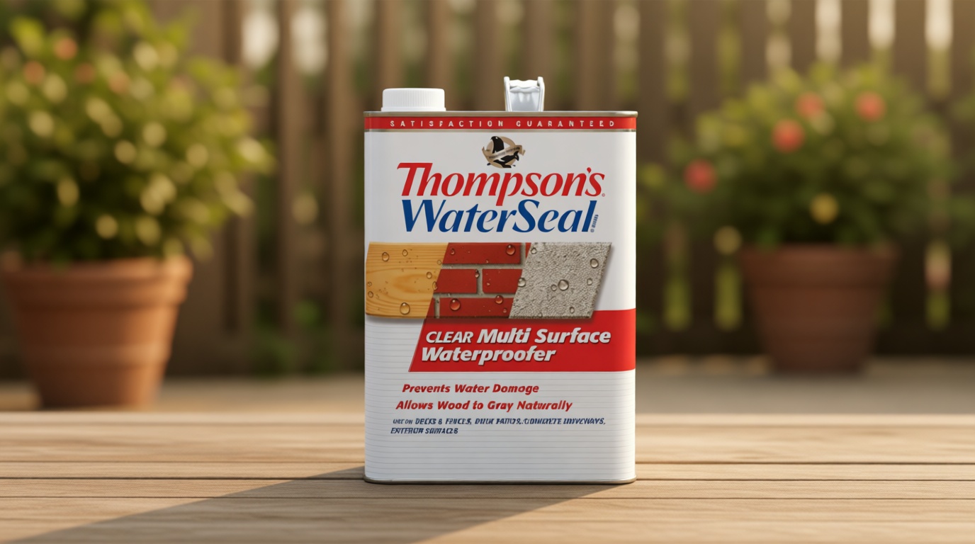 Thompson’s WaterSeal Multi-Surface Waterproofer Stain, Clear, 1 Gallon