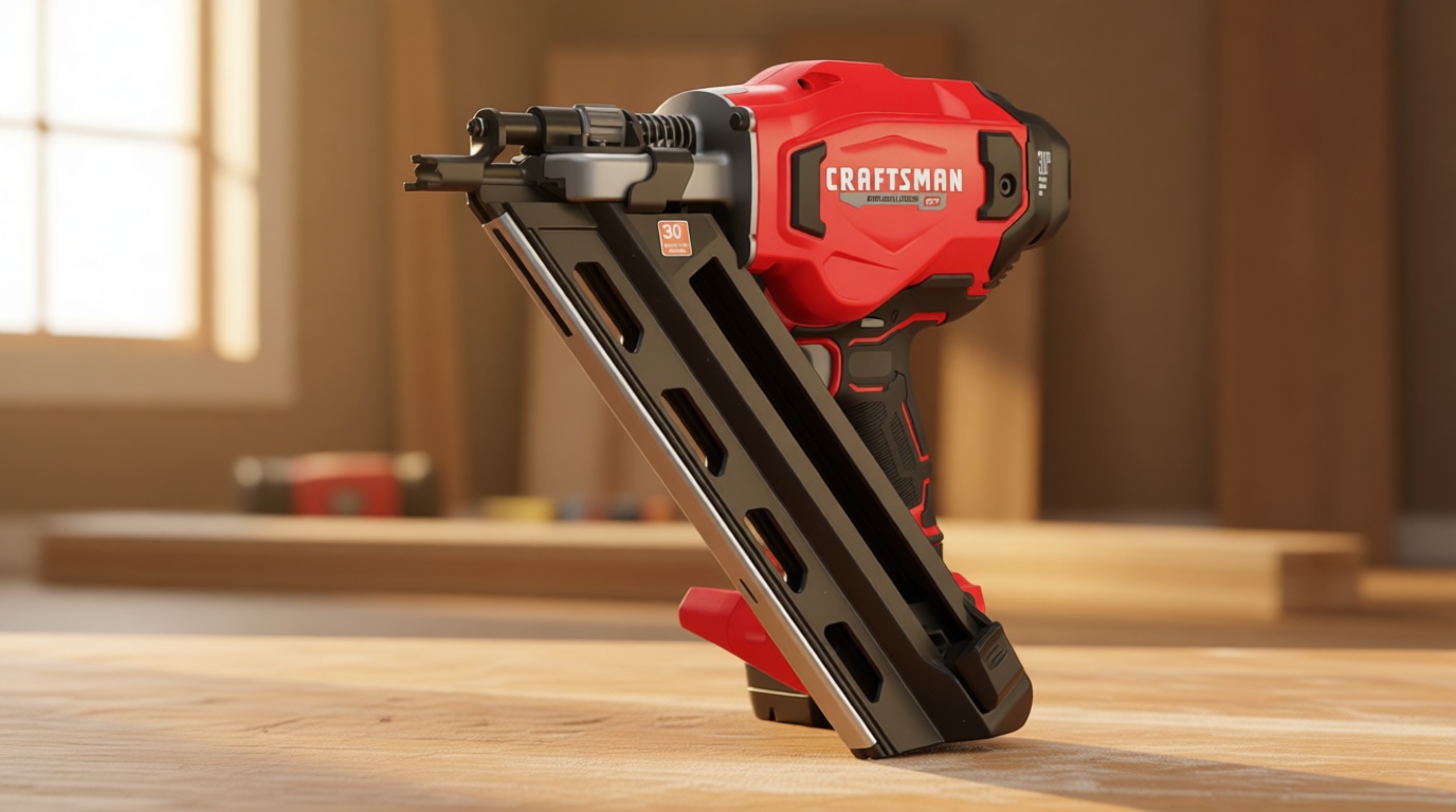 CRAFTSMAN V20 Brushless Cordless 30° Framing Nailer (Tool Only) (CMCN630PTB)