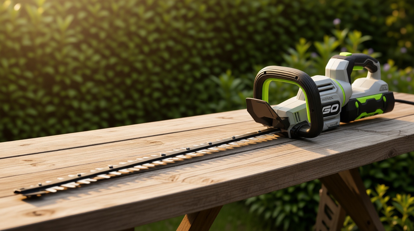 EGO Power+ Hedge Trimmer Cordless, Electric Hedge Trimmer 26", Includes 56V 2.5Ah Battery and Charger - HT2601