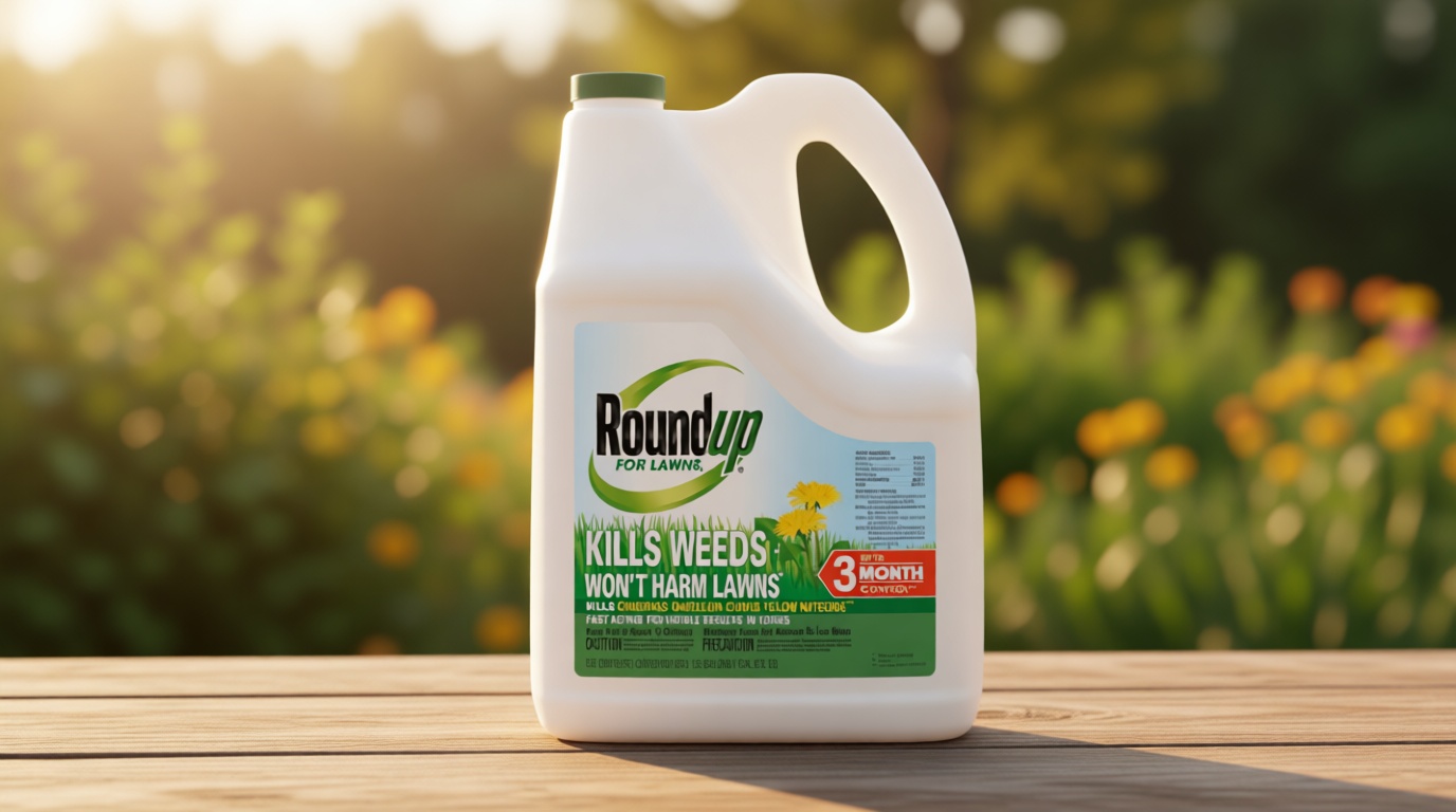Roundup for Lawns₁ Refill - Tough Weed Killer for Use on Northern Grasses, 1.25 gal.