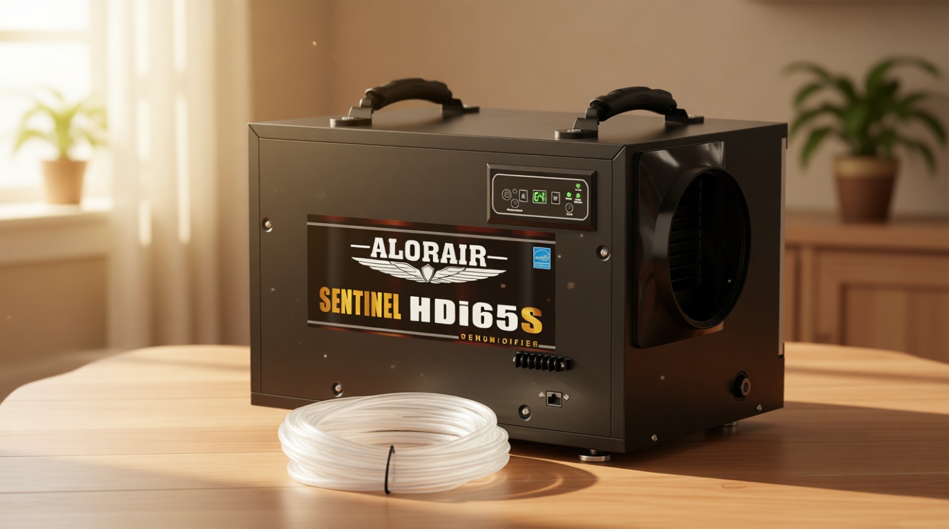 ALORAIR 120 PPD Commercial Dehumidifiers with Pump and Hose, Crawl Space Basement dehumidifier, Industry Water Damage Unit, Compact, Portable, Auto Defrost, Memory Starting