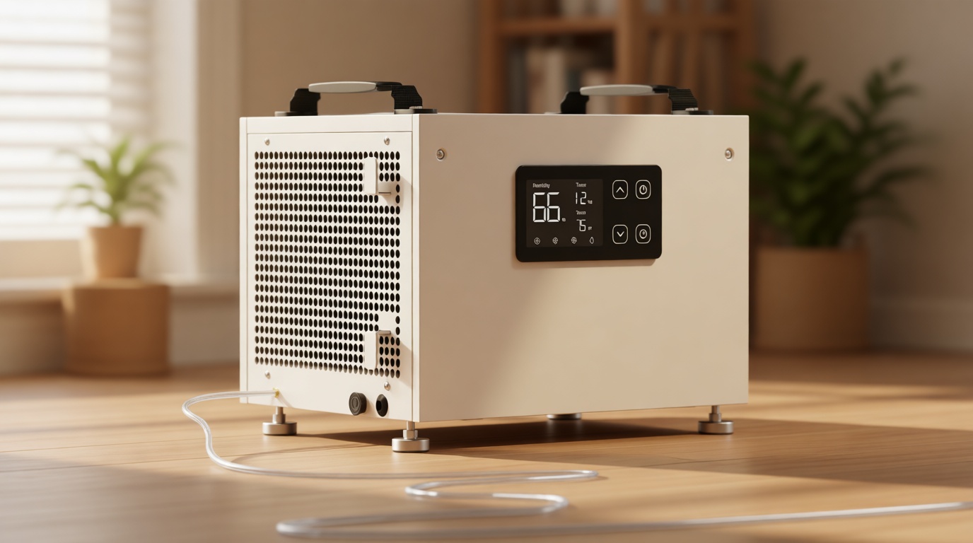 70 Pints Commercial Dehumidifier with Pump Portable Crawl Space Dehumidifier for Basement Energy Star Efficient Certified Compact Dehumidifiers for Home, Auto Defrost, Timer Recycled Claim Standard Blended