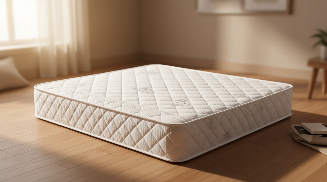 Letmxiu Premium Crib & Toddler Mattress,100% Knitted Fabric, Premium Fleece Surface-Hypoallergenic, 5" Thick Firm Soft Crib Mattress, Non-Toxic - Fits Standard Cribs & Toddler Beds OEKO-TEX STANDARD 100