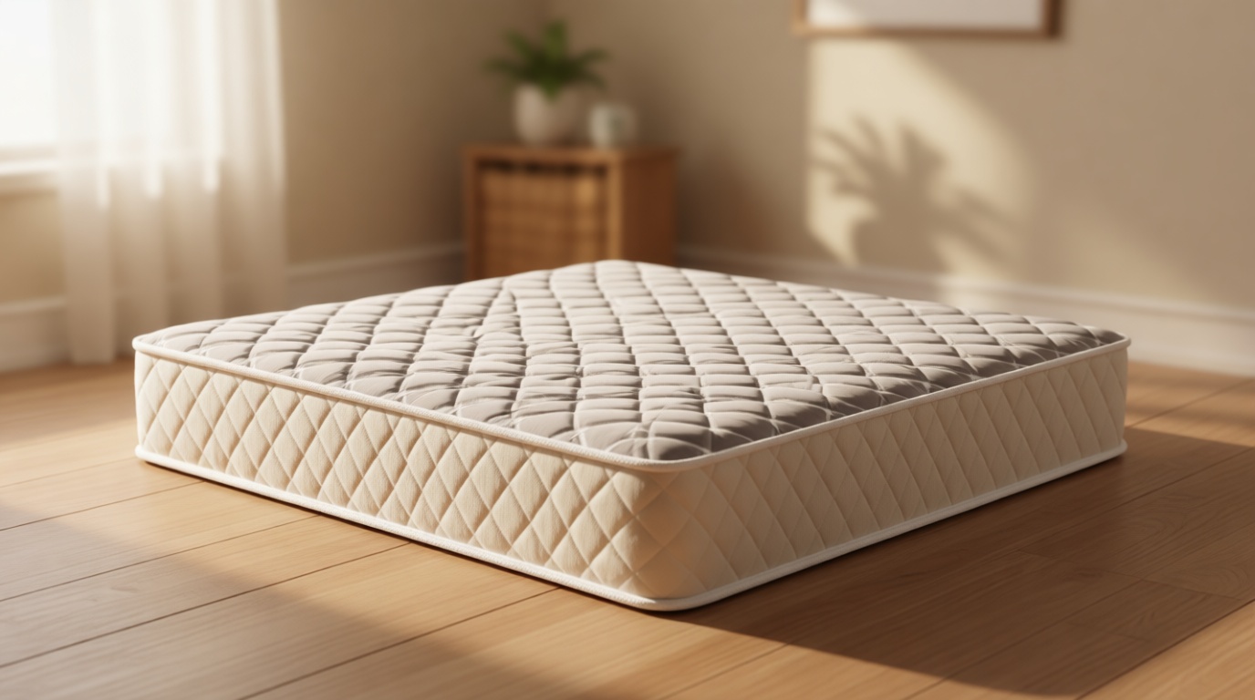 Premium Hypoallergenic Baby Crib Mattress and Toddler Mattress - 52" x 27.6" x 5" - Breathable - Firm Soft - Fits Standard Cribs and Toddler Beds OEKO-TEX STANDARD 100