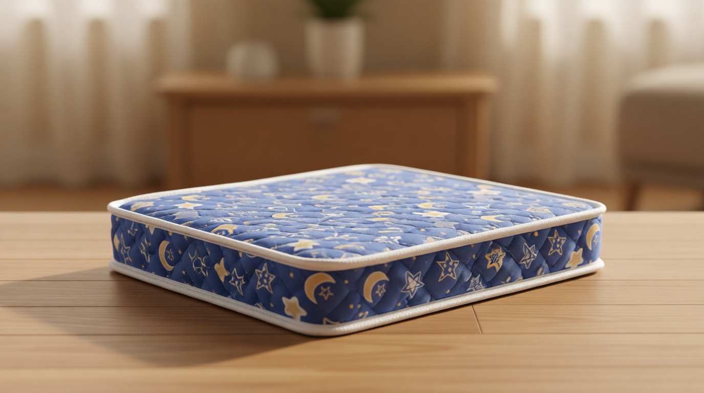 Lillibearas Premium Crib Mattress and Toddler Mattress 52" x 27.6" x 5",Firm,Breathable Hypoallergenic for Standard Cribs and Toddler Bed