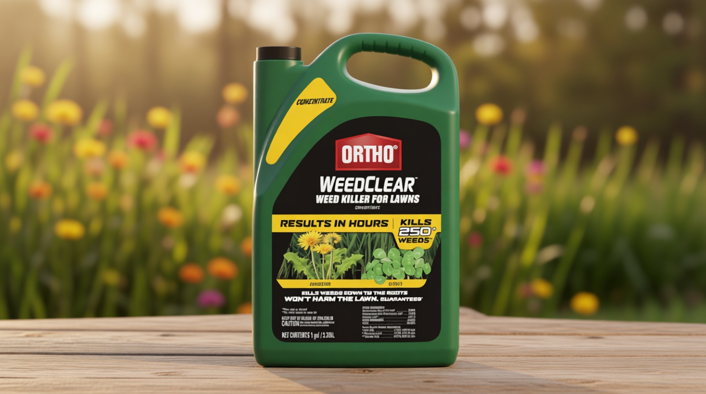 Ortho WeedClear Weed Killer for Lawns Concentrate - Kills Dandelion & Clover, Weed Killer Concentrate, 1 gal.