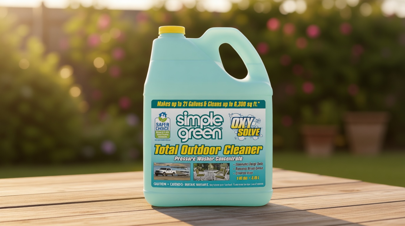 Simple Green 1 Gal. Oxy Solve Total Outdoor Pressure Washer Concentrate 2310000418230 U.S. EPA Safer Choice