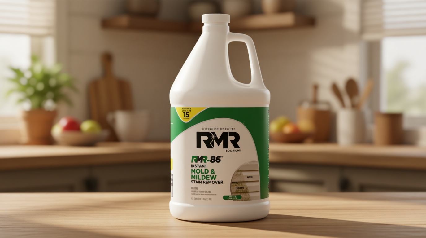 RMR-86 Instant Mold and Mildew Stain Remover Spray - Scrub Free Formula, 1 Gallon