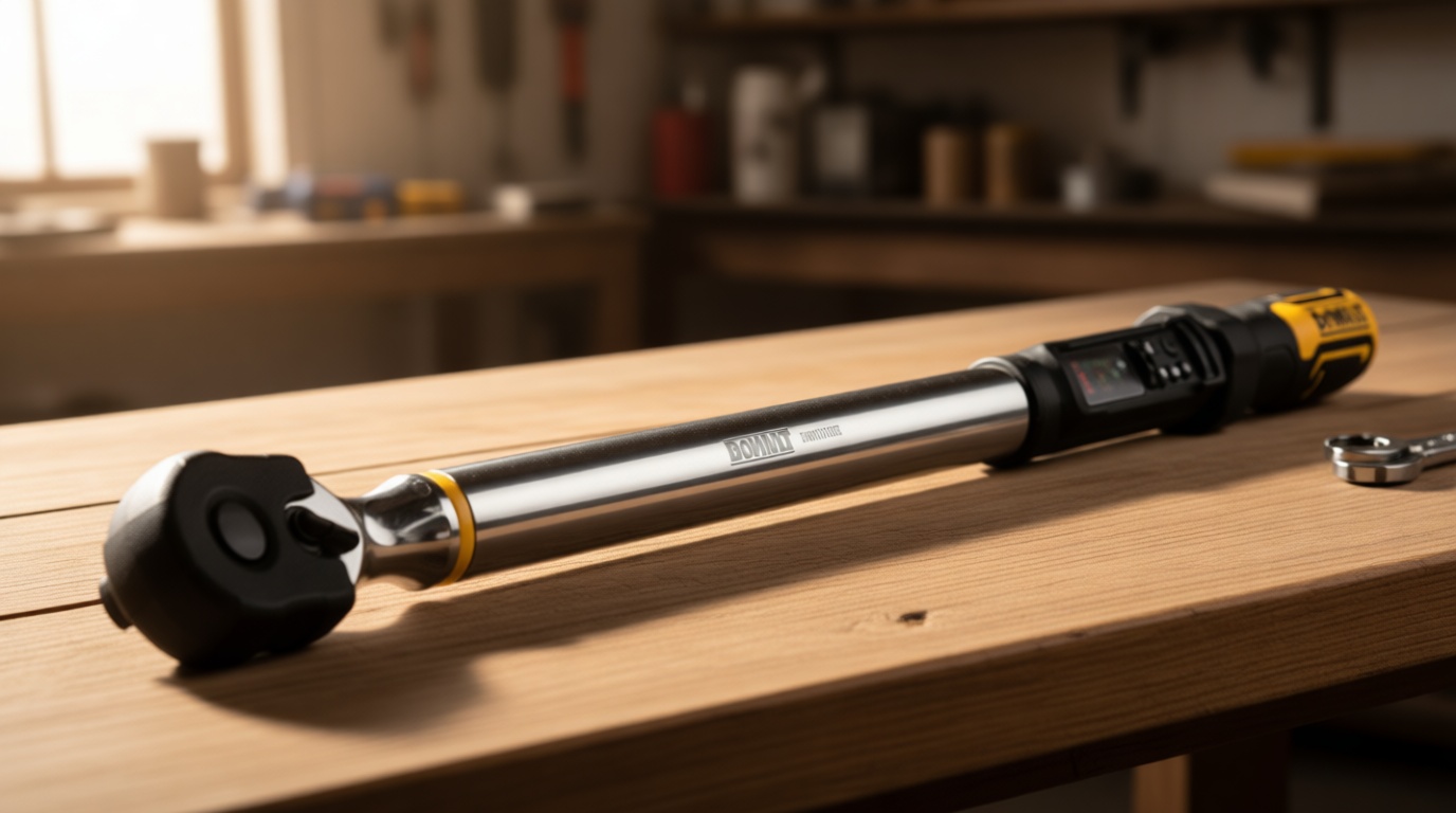 DEWALT Digital Torque Wrench, 1/2 inch Drive, 50-250 FT-LB, with Storage Case (DWMT17060)