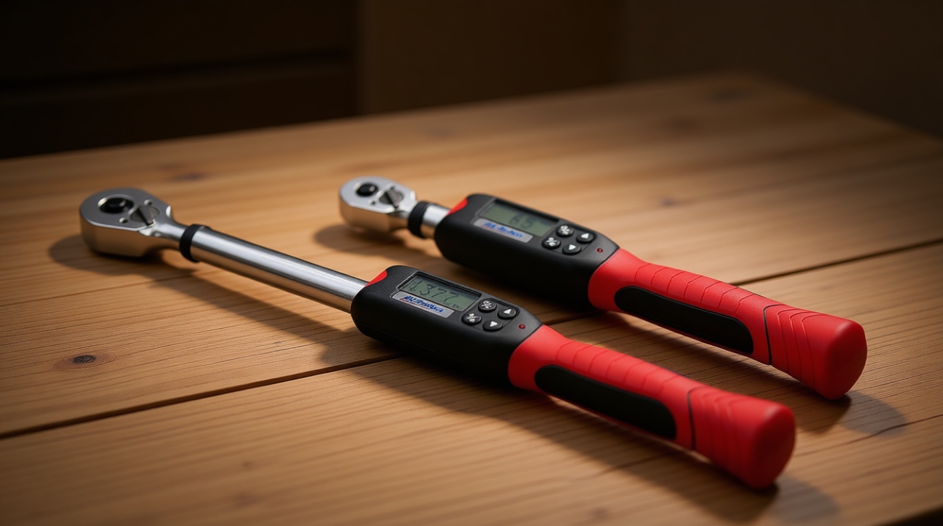 ACDelco ARM601-34 3/8” & ½” Heavy Duty Digital Torque Wrench Combo Kit with Buzzer and LED Flash Notification – ISO 6789 Standards with Certificate of Calibration