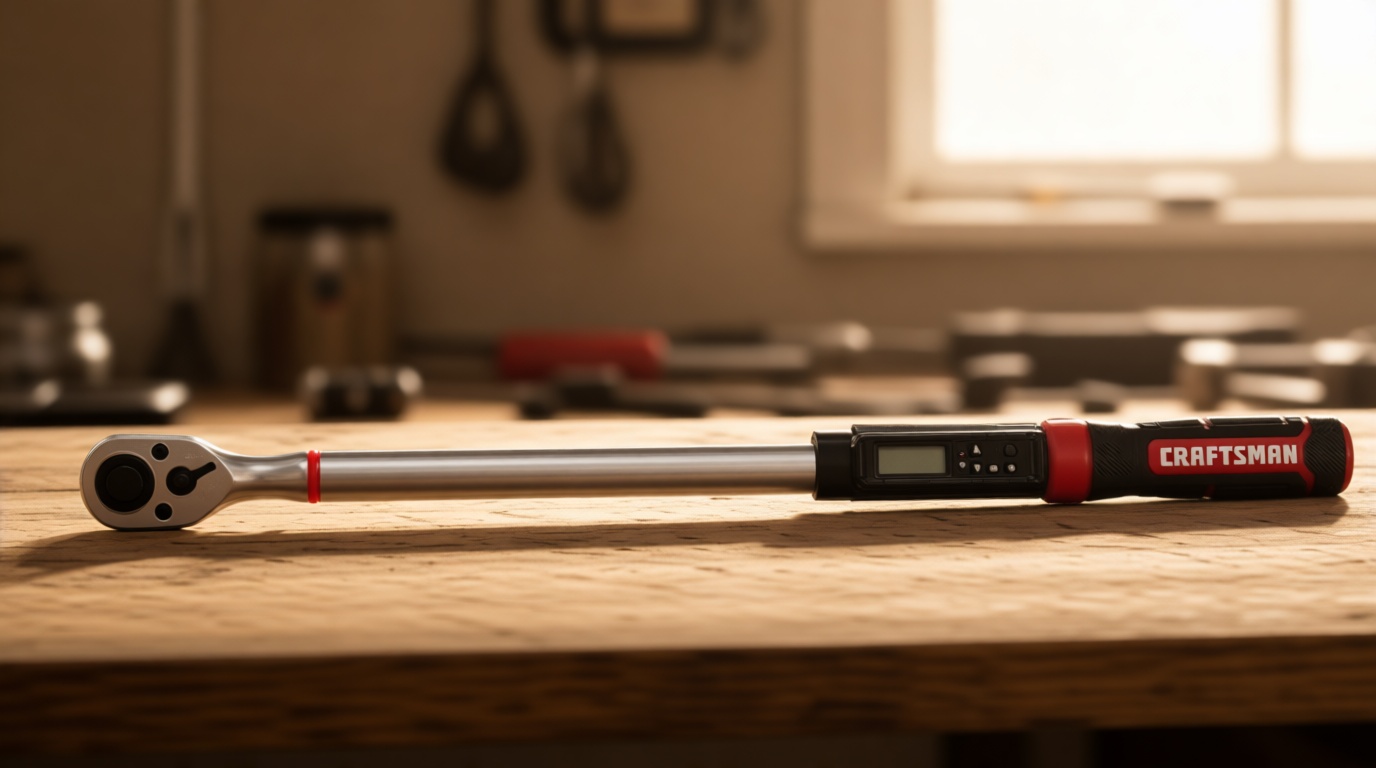 CRAFTSMAN Digital Torque Wrench, SAE, 1/2-Inch, 50-250 FT-LB, (CMMT99436)