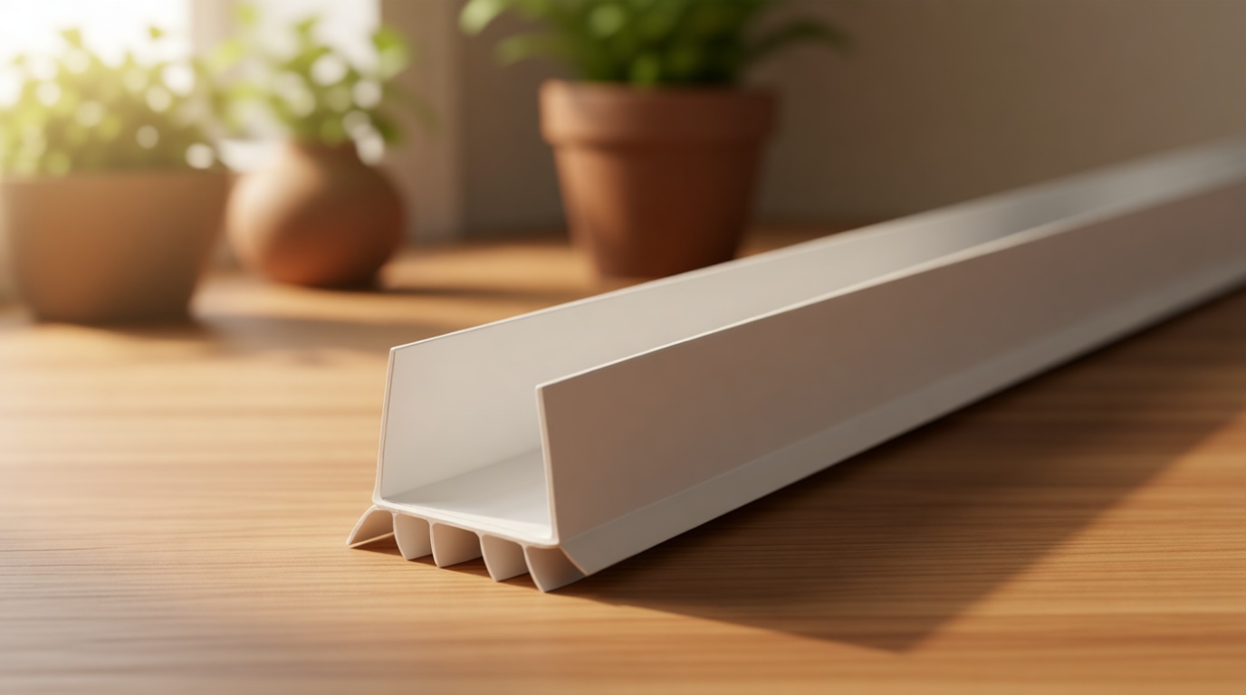 M-D Building Products Vinyl Cinch® U-Shape Door Bottom Seal, Slide-On Weatherstripping Draft Stopper, Easy to Install, Fits 36” x 1-3/4” Doors, Fills 3/8”- 3/4” Gaps, 43336, White