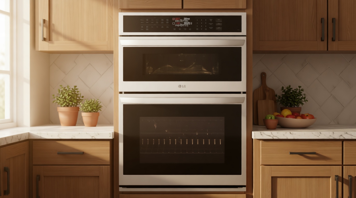 LG WCEP6423F 6.4 cu. ft. Smart Combi Wall Oven with Fan Convection, Air Fry in PrintProof Stainless Steel