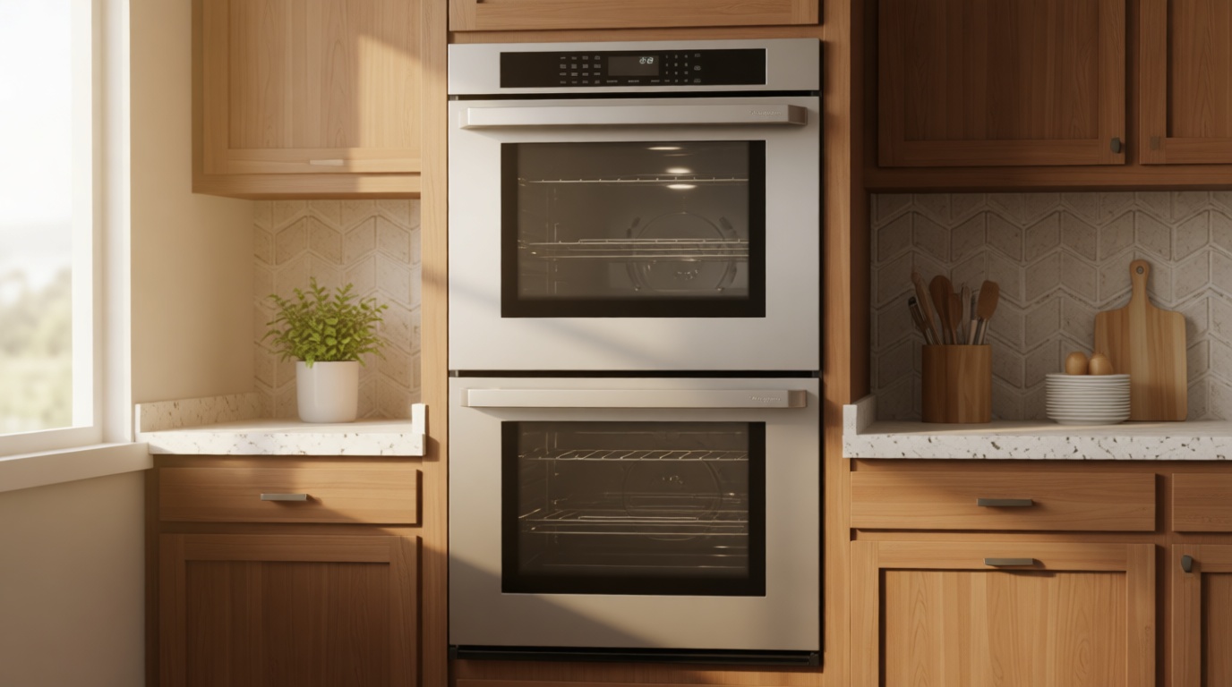 Rangaire RWOD301GS 30" Glass Touch Double Wall Oven - Stainless Steel, Electric Oven, True Convection, Self Cleaning, Easy Reach Racks