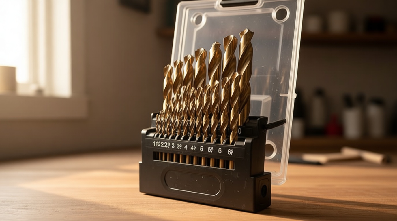 Metric M42 8% Cobalt Twist Drill Bits Set for Stainless Steel and Hard Metal (1mm-10mm/19pcs)