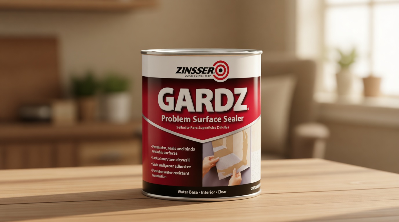 qt Zinsser 02304 Clear Zinsser, Gardz Water-Based Problem Surface Sealer