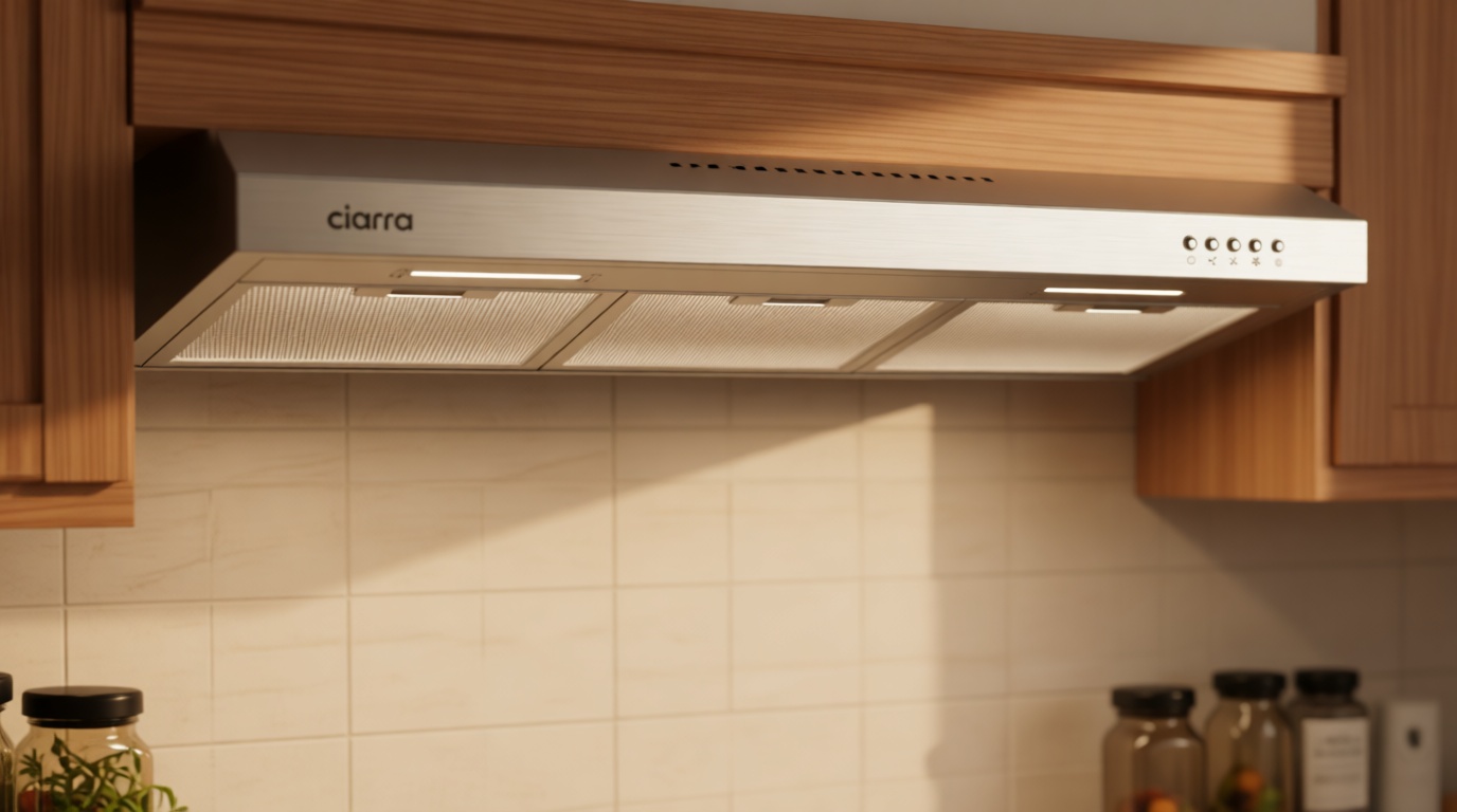 CIARRA Ductless Range Hood 30 inch Under Cabinet Hood Vent for Kitchen Ducted and Ductless Convertible CAS75918A