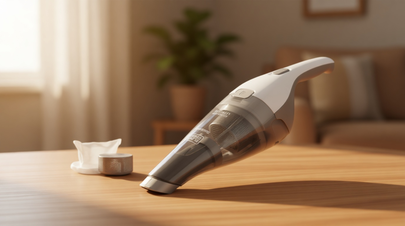 BLACK+DECKER dustbuster Cordless Handheld Vacuum, Portable Car Vacuum Cordless Rechargeable, Wall Mount, Strong Suction QuickClean (HNVC215B10)