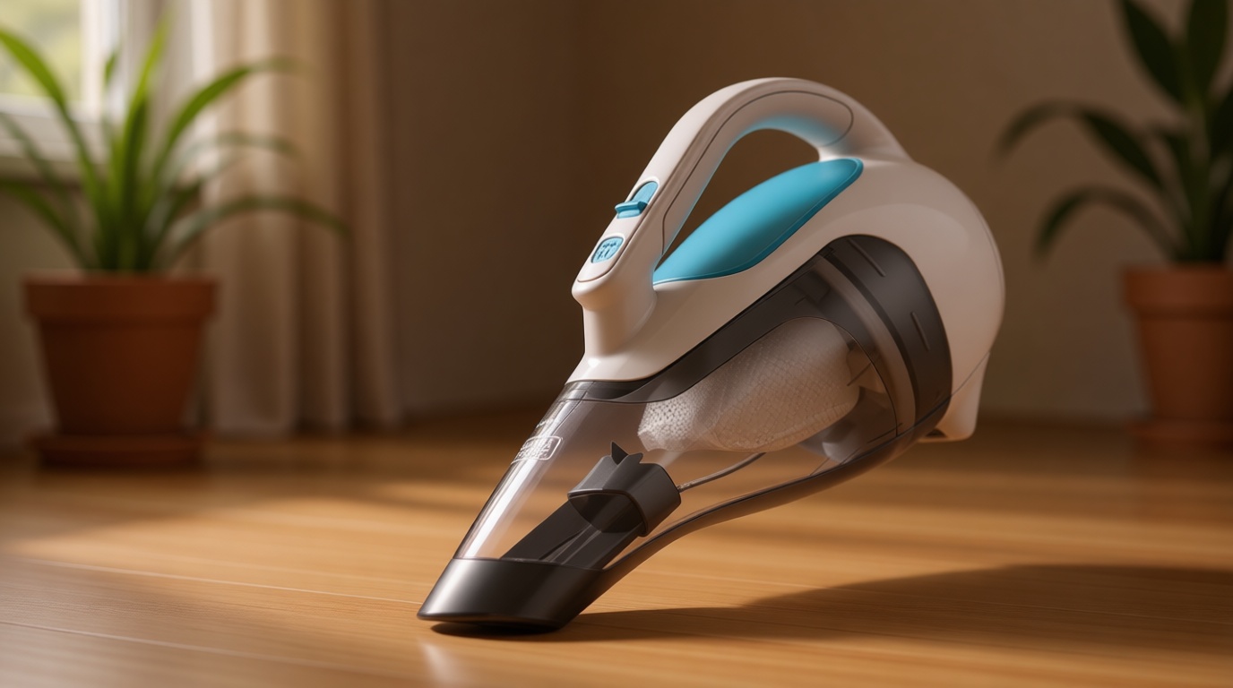BLACK+DECKER dustbuster Cordless Handheld Vacuum, Portable Vacuum for Car and Home Rechargeable, Powerful Suction, Wide Mouth (HHVI315JO42)