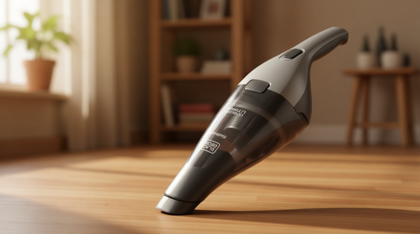 BLACK+DECKER dustbuster Handheld Vacuum, 8V Cordless, Hand Vacuum for Quick Cleanup with Crevice Tool and Washable Filter (HNVC220BCZ01)