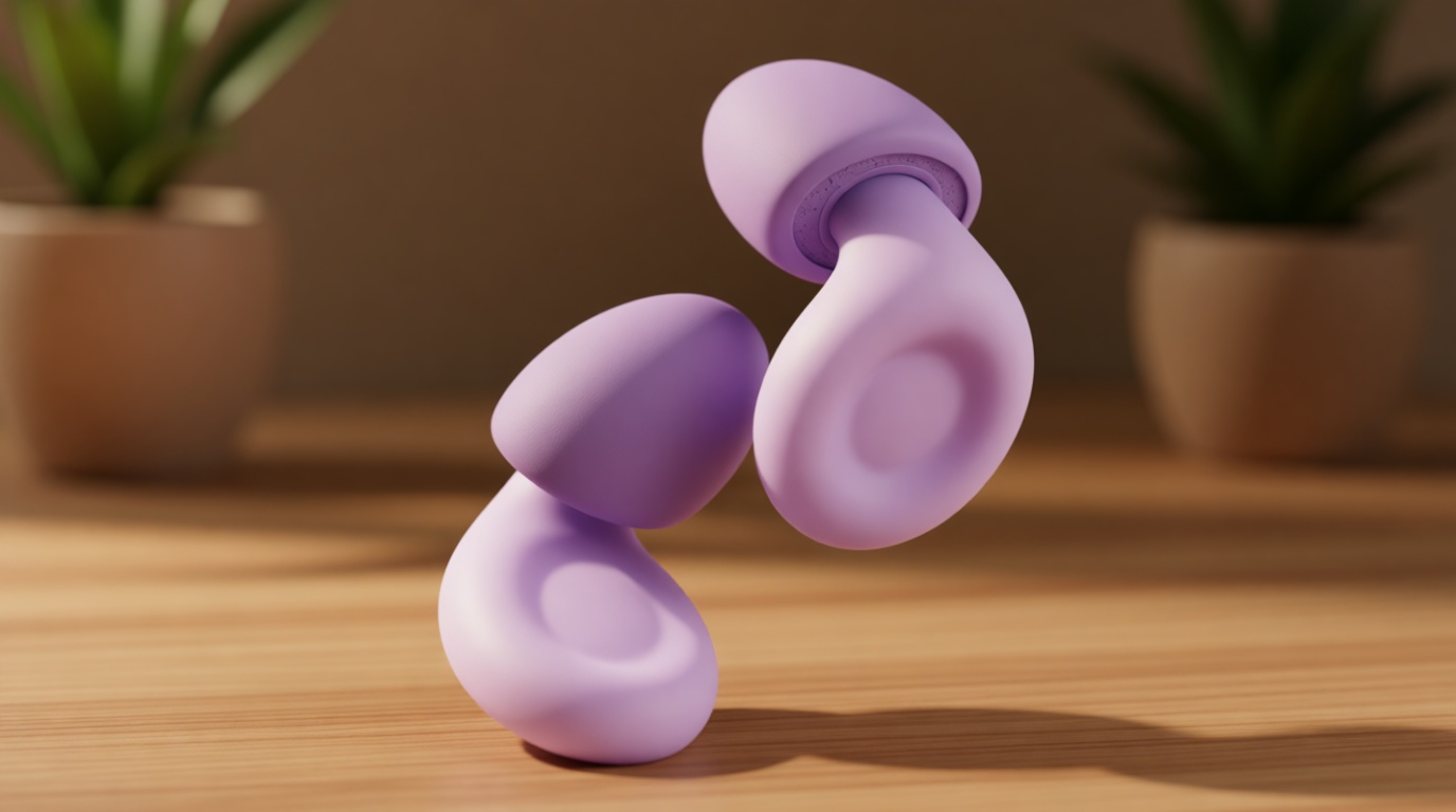 Loop Dream – Silicone/Memory Foam Earplugs for Sleep Comfort | Comfortable Ear Plugs for Muffling Snoring & Sleeping | Customized Fit | 27dB (SNR) Noise Reduction