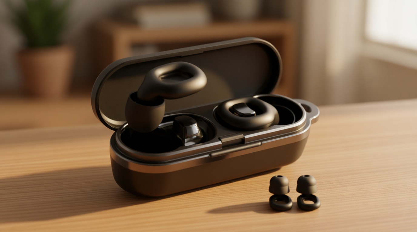 Ear Plugs for Sleeping 35dB Noise Cancelling Silicone Earplugs Single and Double Layer Tips for Side Sleepers Reusable Travel Work Study