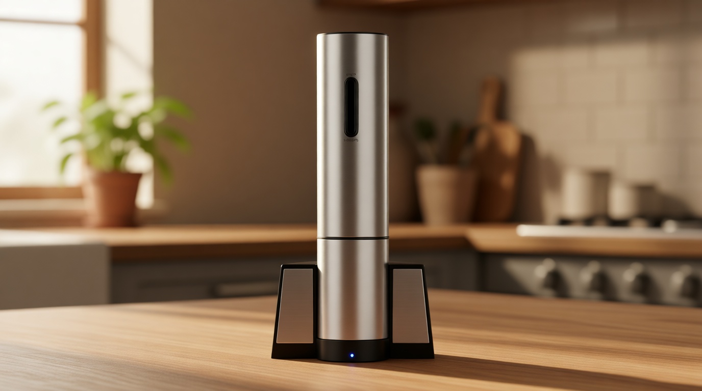 Cuisinart CWO-25 Electric Wine Opener, Stainless Steel 3.50" x 4.75" x 10.00"