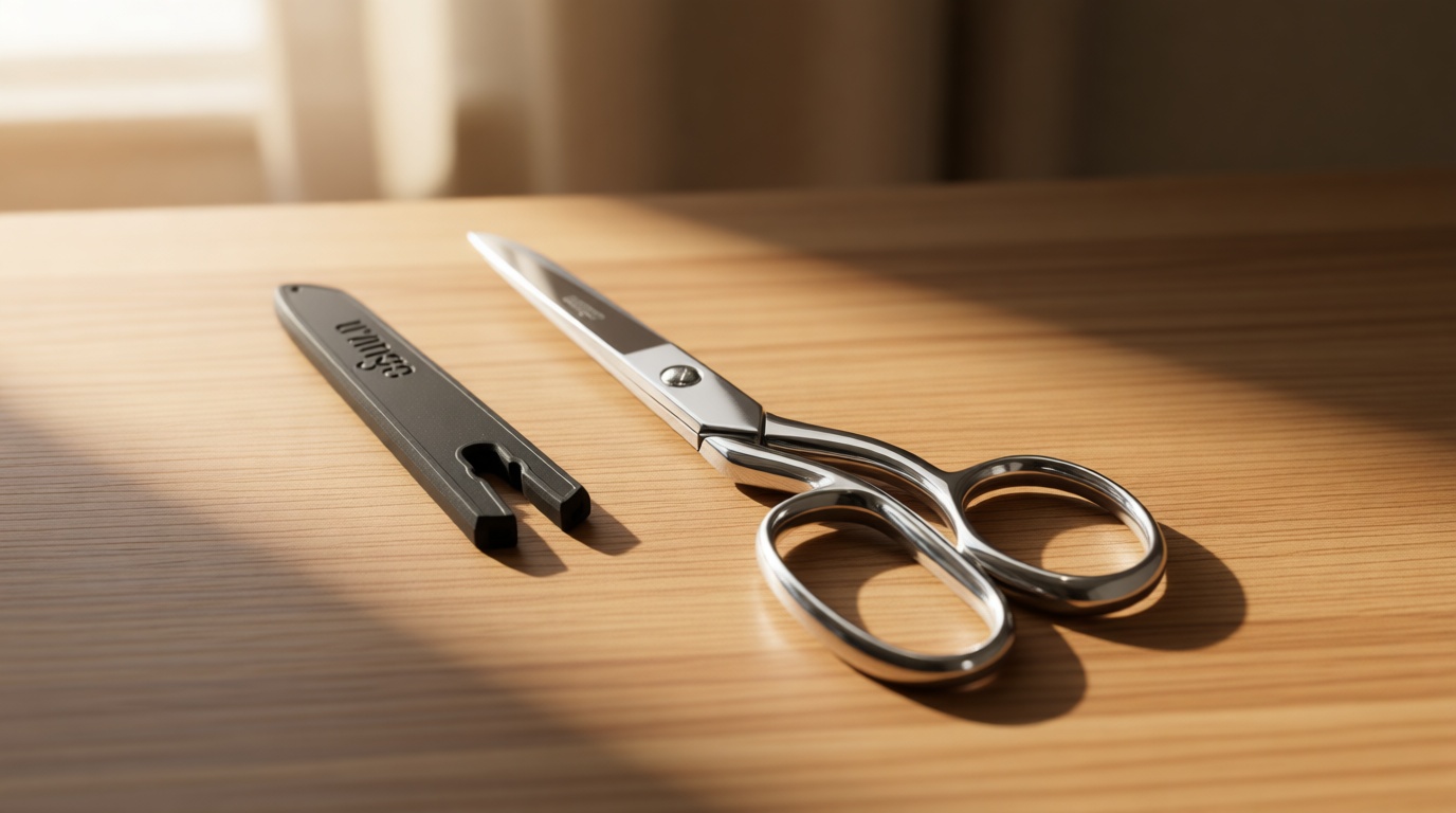 LIVINGO 8" Professional Heavy Duty Tailor Fabric Scissors, Dressmaker Sewing Classic Stainless Steel Ultra Sharp Forged Shears, Bent A-silver Recycled Claim Standard Blended Recycled Claim Standard 100