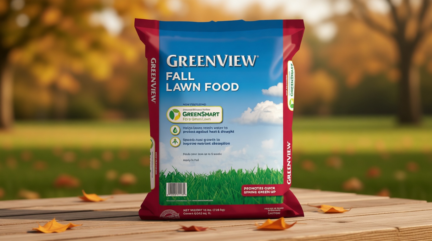 GreenView Fall Lawn Food - 16 lb. Bag - Covers 5,000 sq. ft.