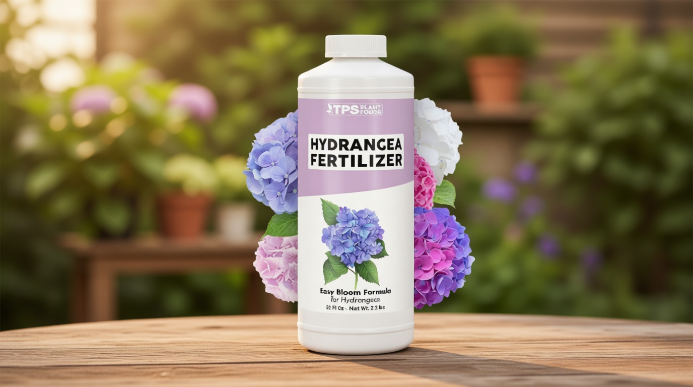 Hydrangea Fertilizer – Liquid Plant Food for Bigger Blooms, Rich Flower Color & Stronger Root Development, 32 oz