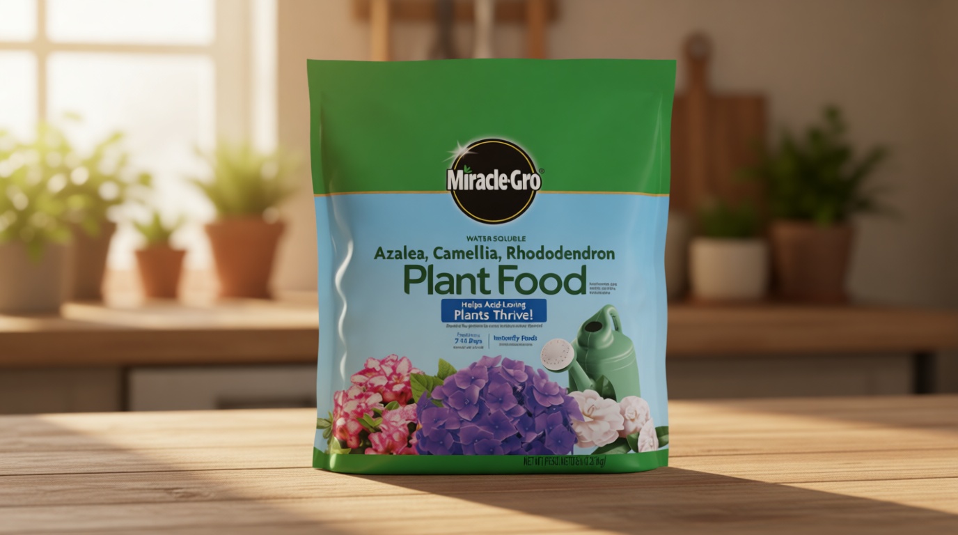 Miracle-Gro Water Soluble Azalea, Camellia, Rhododendron Plant Food - Fertilizer for Acid-Loving Plants & Flowers, 5 lb.
