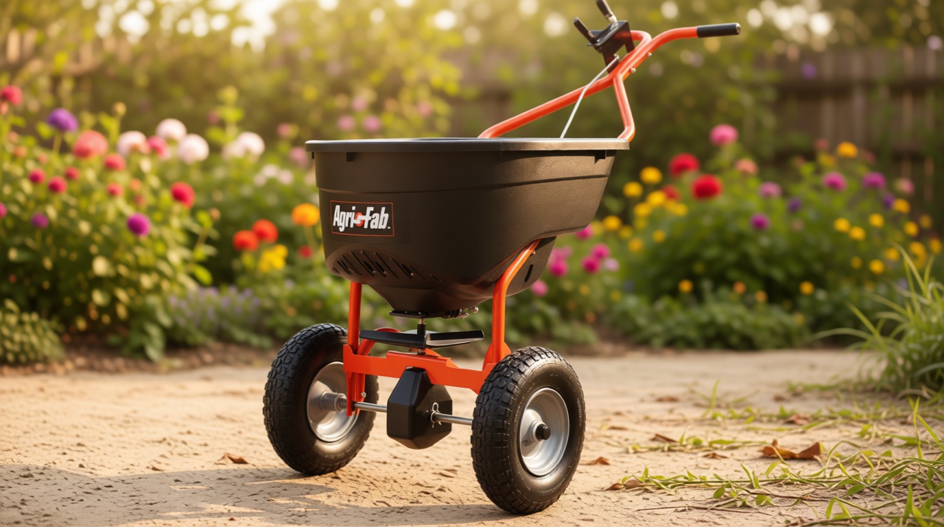Agri-Fab 45-0614 130 lb Push Lawn & Garden Broadcast Spreader