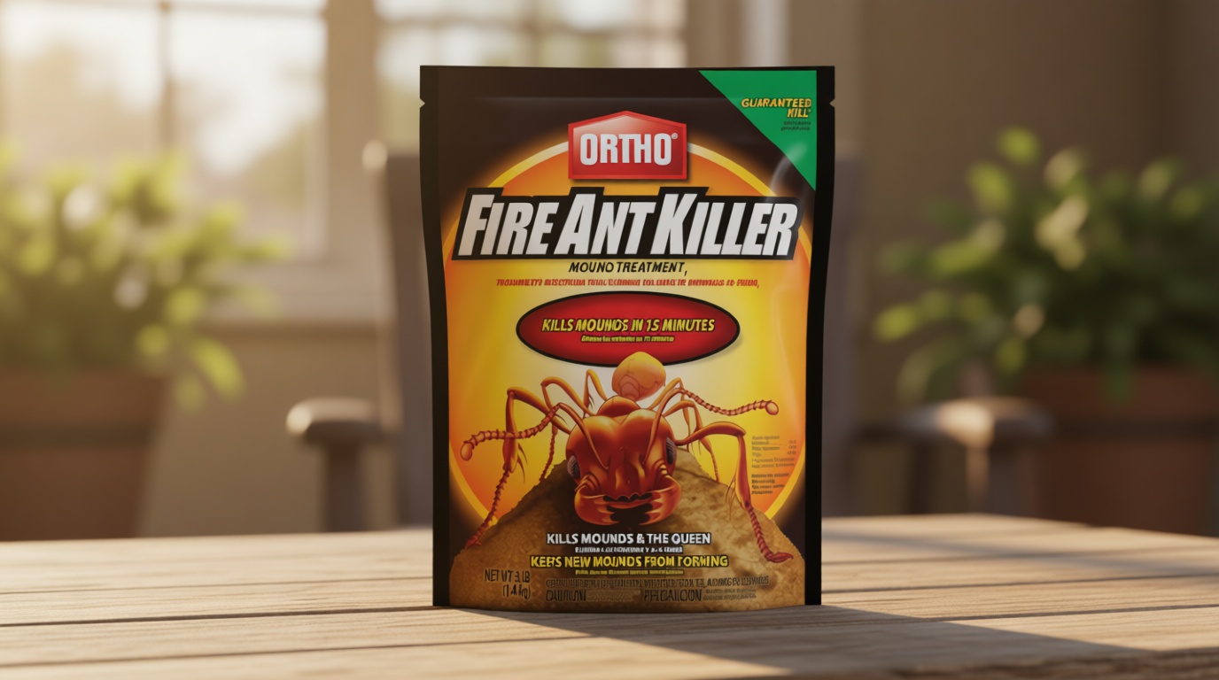 Ortho Fire Ant Killer Mound Treatment1 - Outdoor Ant Killer Kills Mounds and the Queen, Use on Lawns, Ornamentals and Flower Gardens, 3 lb.