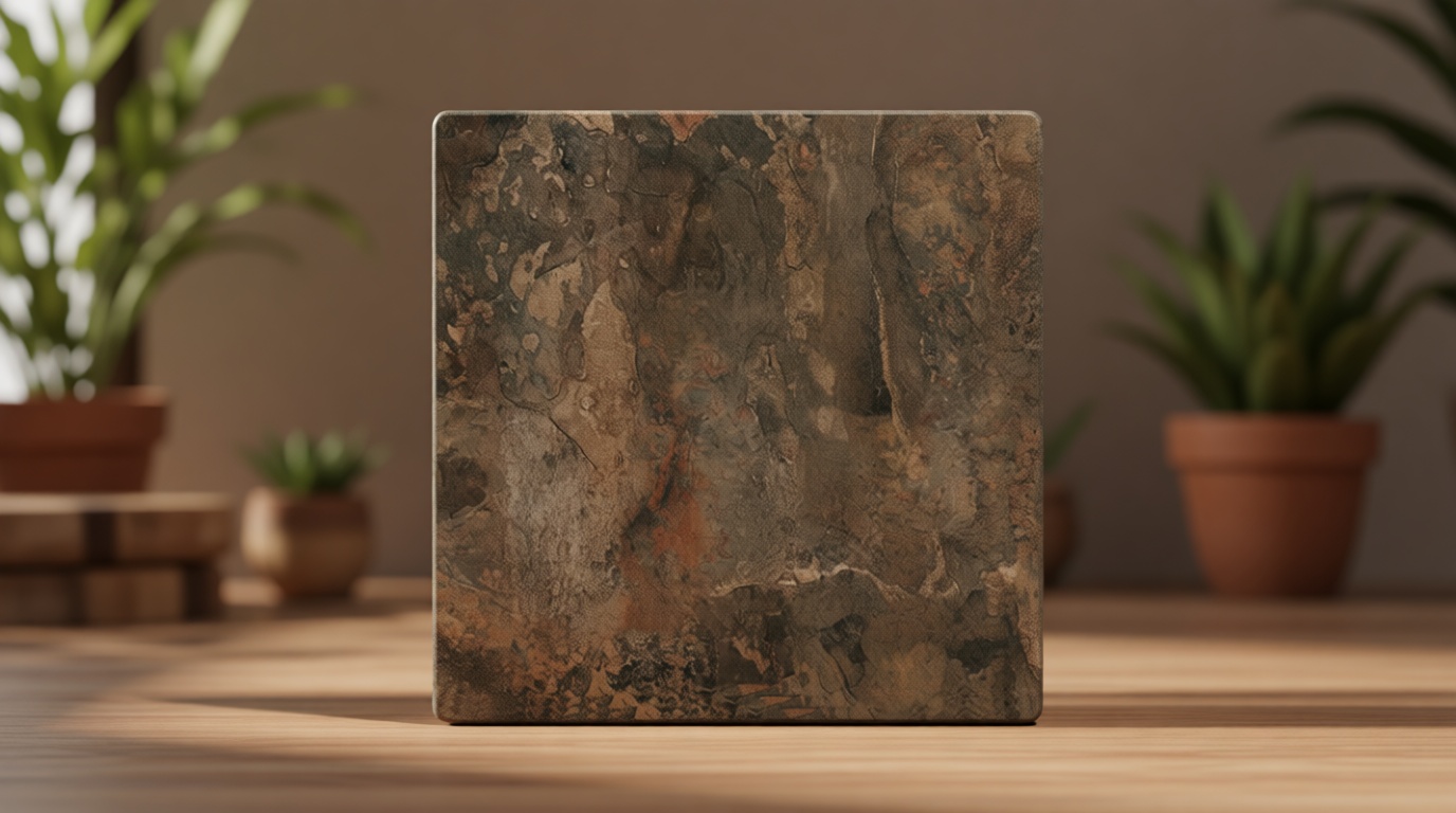 Nexus Self Adhesive 12-Inch Vinyl Floor Tiles, 20 Tiles - 12" x 12", Dark Slate Marble Pattern - Peel & Stick, DIY Flooring for Kitchen, Dining Room, Bedrooms & Bathrooms by Achim Home Decor