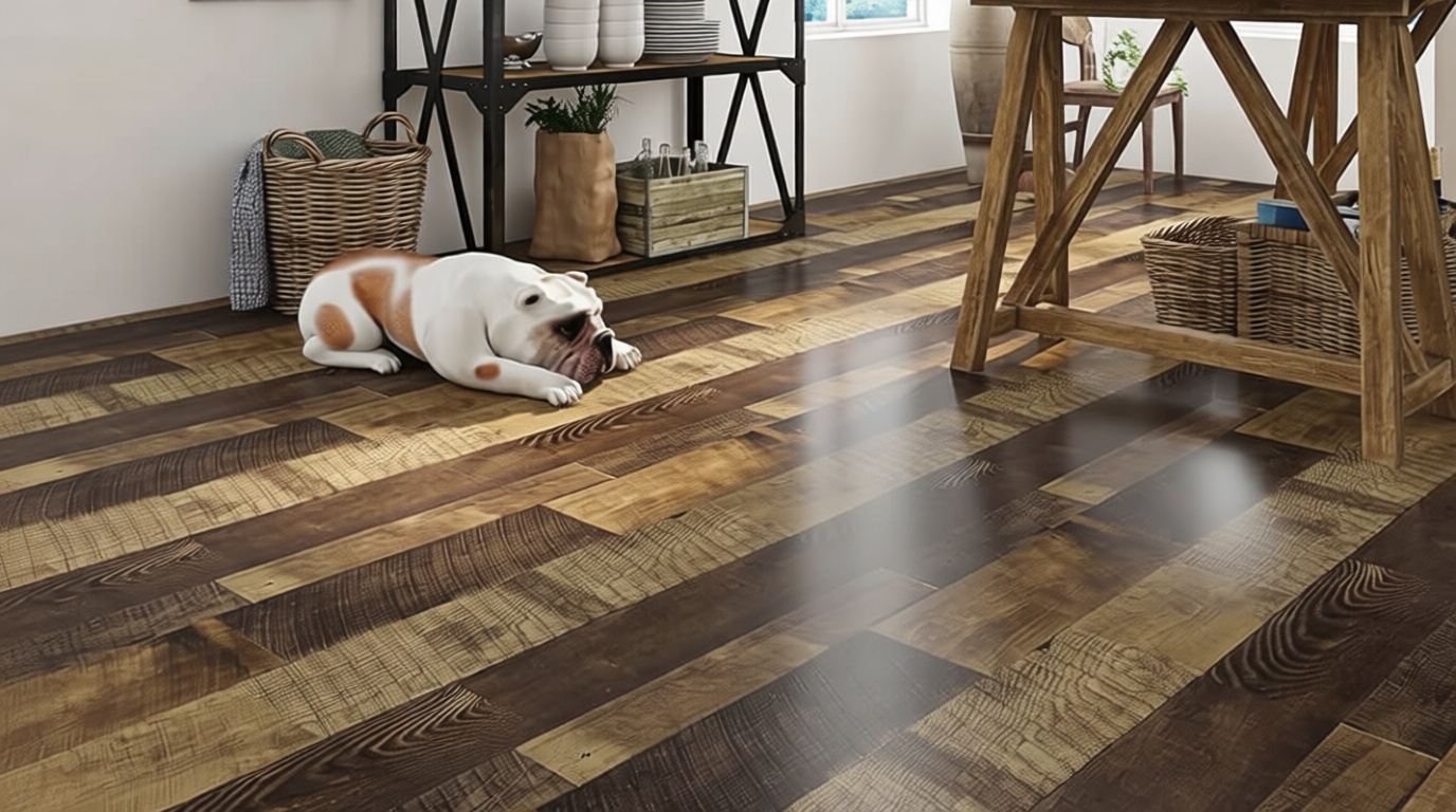 Livelynine Reclaimed Wood Vinyl Flooring Roll Waterproof Vinyl Plank Flooring Peel and Stick Wood Planks for Walls Kitchen Bathroom Floor Desk Countertop Covers Accent Wall Stick on Shiplap 15.8x78.8