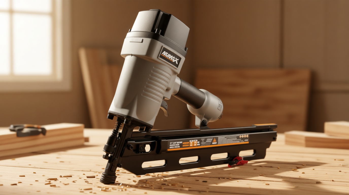 NuMax SFR2190 Pneumatic 21 Degree 3-1/2" Framing Nailer