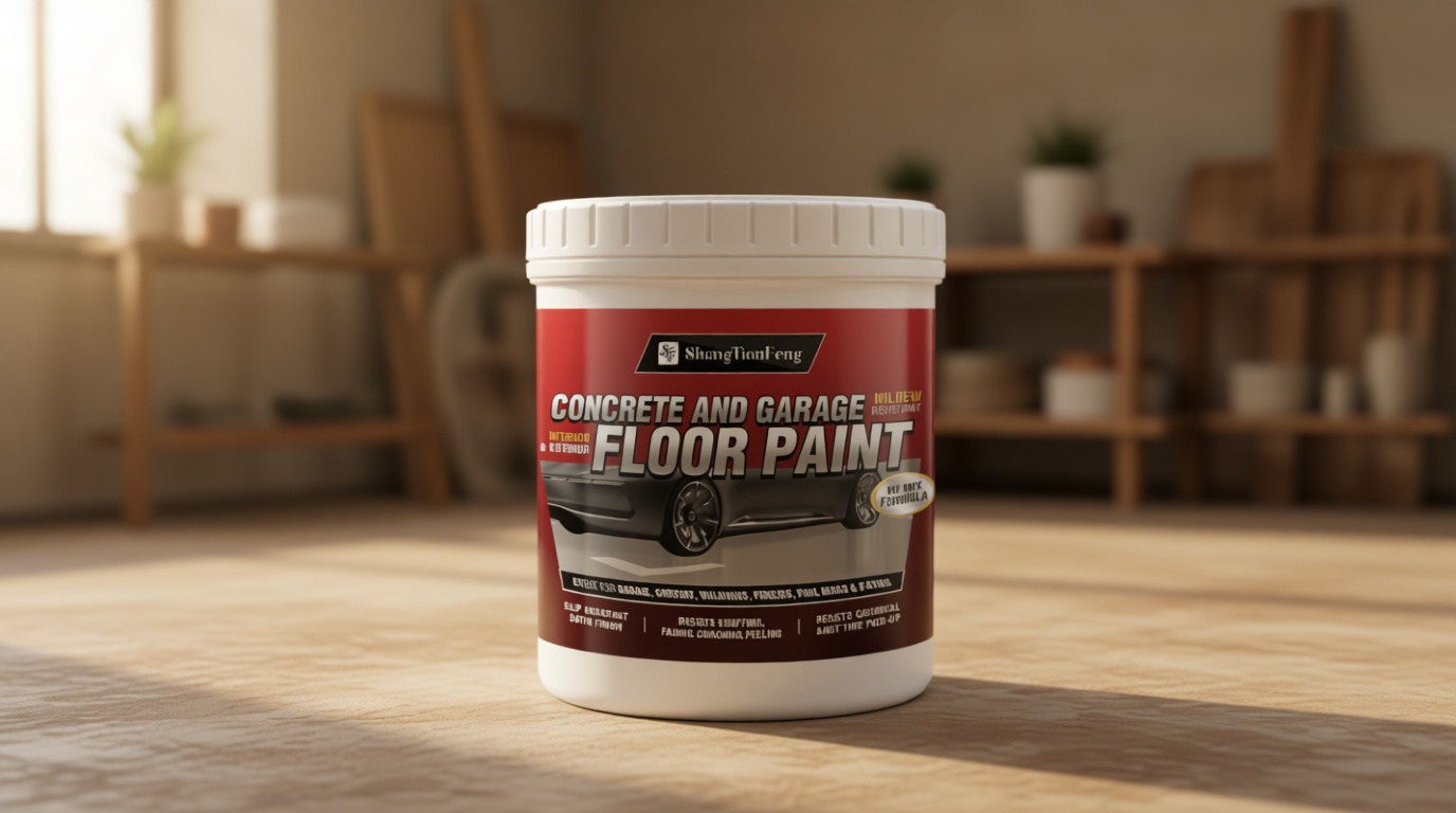 Professional Floor Paint Kit (Slate Gray, 5 Gallon, 800-1000 sq.ft) - Sea Gray Acrylic Concrete Coating for Garages & Basements | Single Component Formula | Scratch Resistant & Low VOC | Ready-to-Use