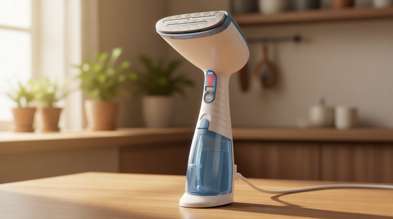 Conair Handheld Garment Steamer for Clothes, Turbo ExtremeSteam 1875W Fabric Clothes Steamers, Hand Steamer for Clothes, Portable Handheld Garment Steamers for Clothes, Handheld Steamer, Blue