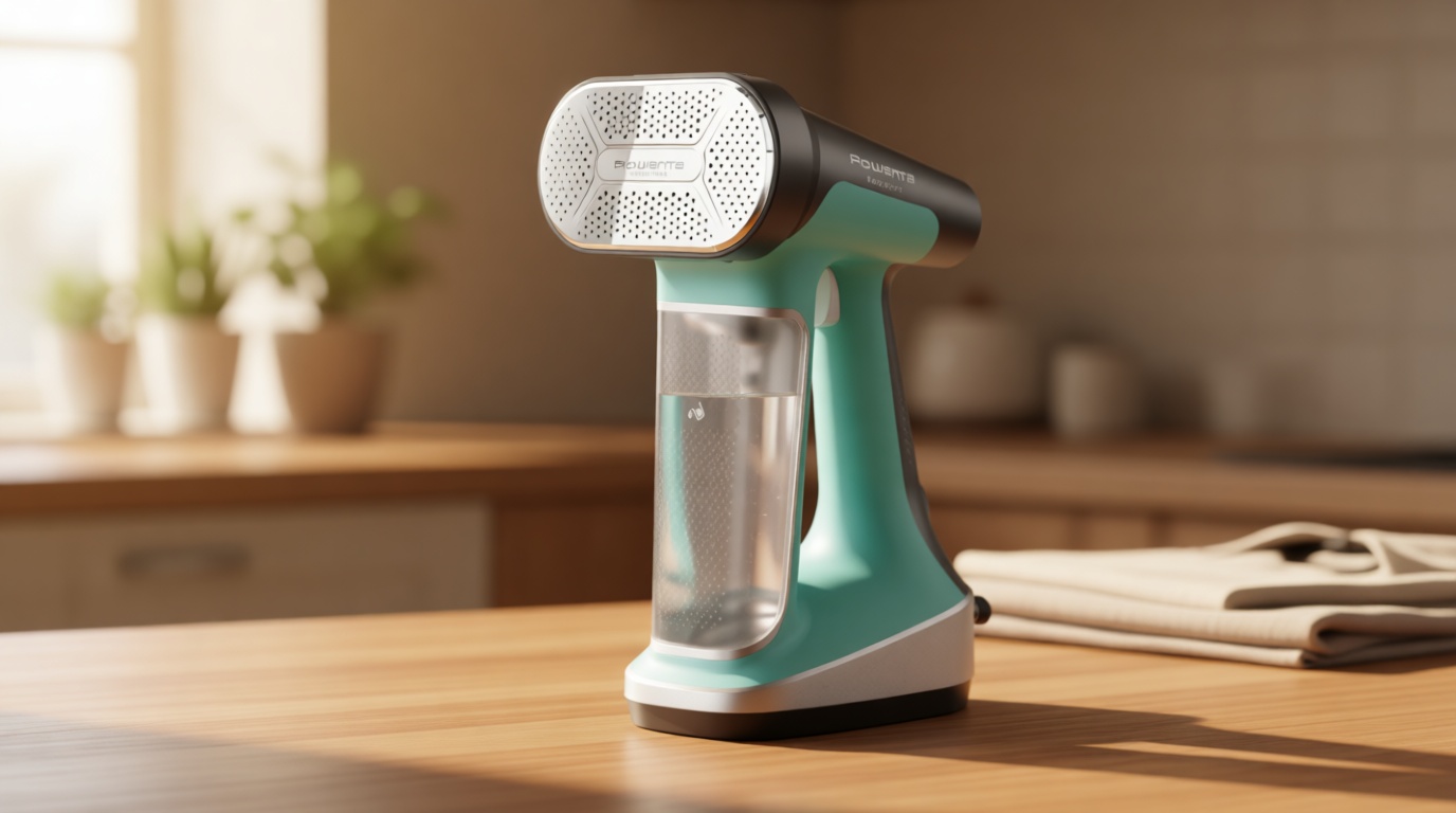 Rowenta Handheld Steamer for Clothes, Pure Force 2in1 Steamer & Iron, 1875W, Vertical/Horizonal Steaming & Ironing, Lightweight, Auto-off, XL power, 1875 Watts, DR8822