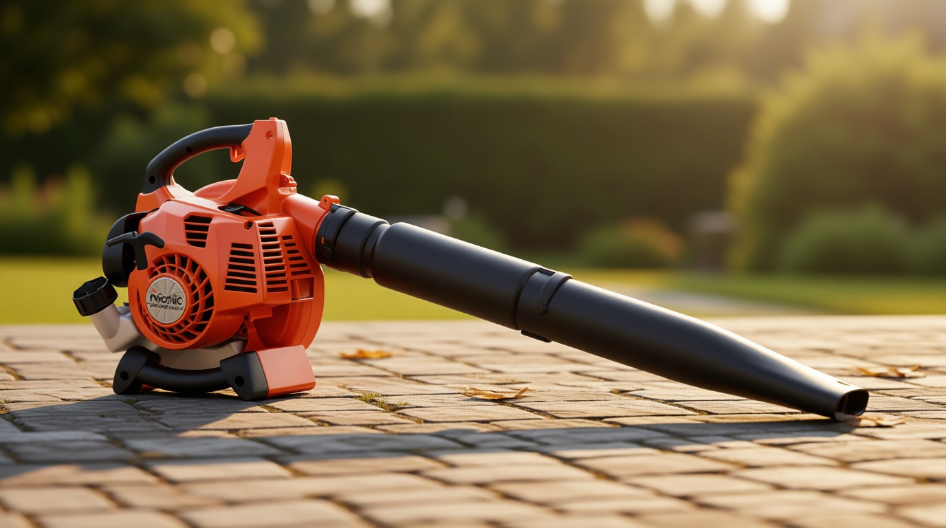 Powerful 25.4CC Gas Powered Leaf Blower Handheld 2-Cycle, 432CFM 180MPH Lightweight with Low Vibration & Cruise Control, Perfect for Lawn Yard Care - Great Gifts for Men