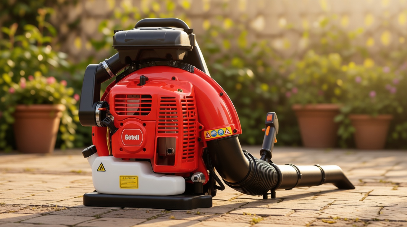 Professional Gas Powered Backpack Leaf Blower – 2-Stroke High-Performance 63CC/665 CFM Blower System with Comfort Design for Complete Property Maintenance (GB657 PRO)