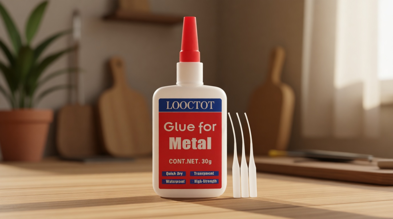 LOOCTOT 30g Metal Glue,Small Piece Metal Repair, Super Instant Glue Bonding Between Metals, Metals and Other Materials,Quick-Dry Waterproof Clear