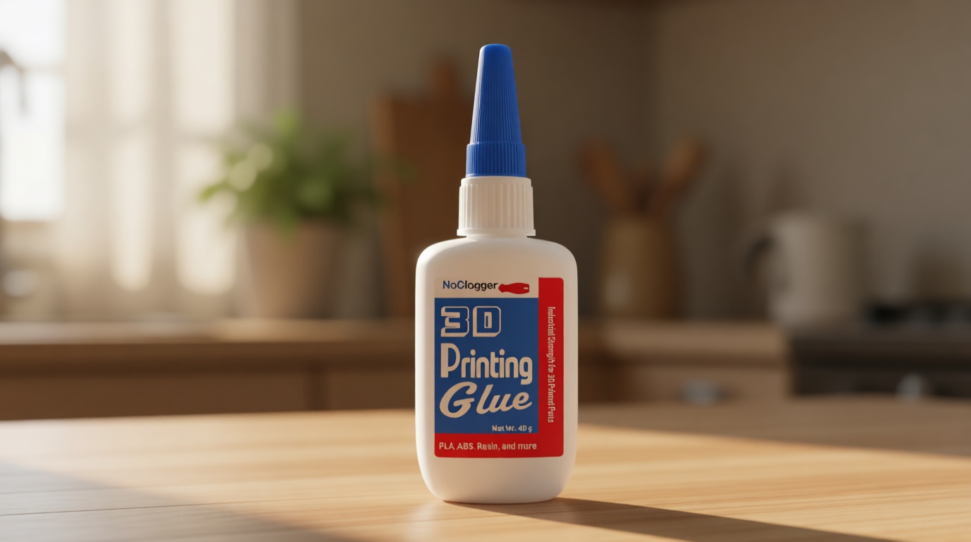 3D Printing Glue, CA-Based Adhesive, Fast-Drying & Precision Application, Works on PLA, PETG, ABS & More, Must-Have 3D Printing Tool, Strong Bond for Models & Miniatures