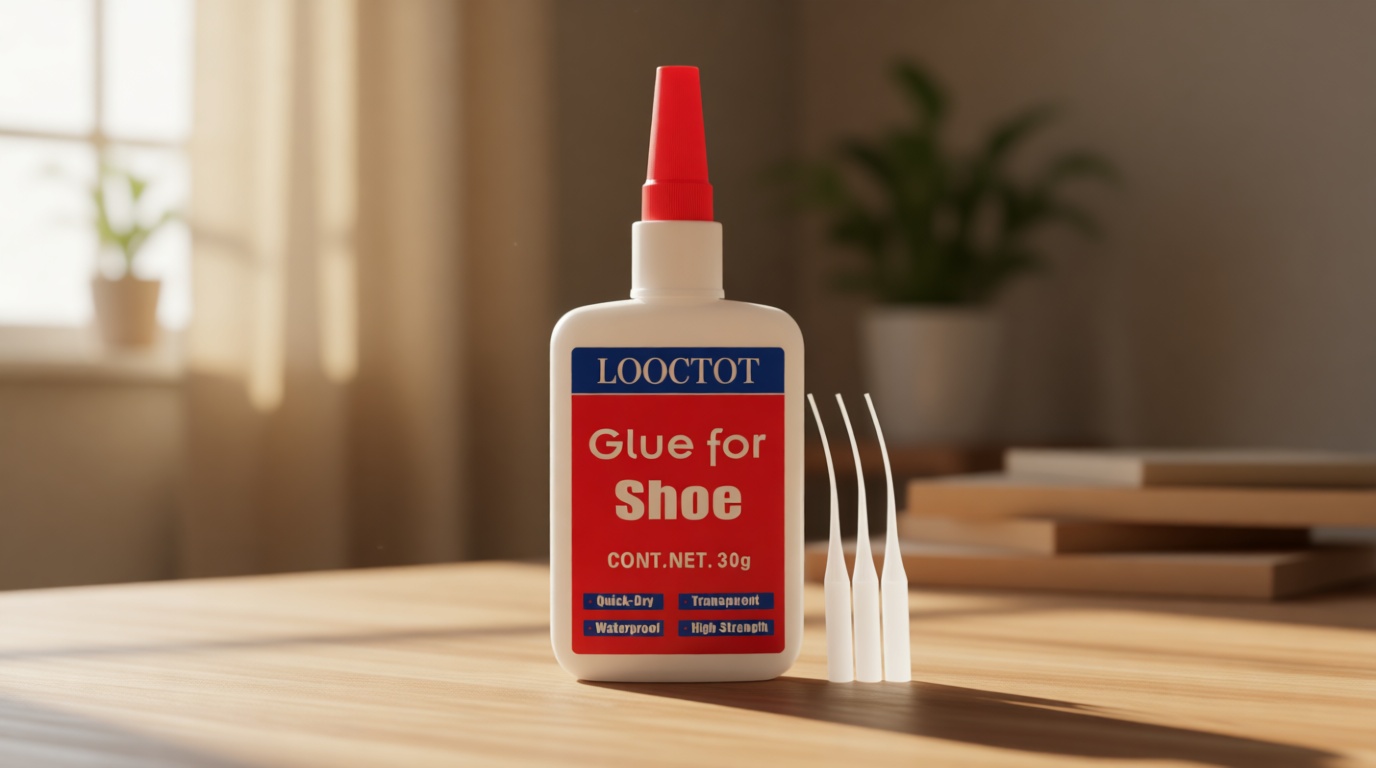 LOOCTOT LOOCTOT 30g Shoe Glue,Boot Glue,Super Instant Glue for Shoe and Sole Repair,Shoe Heel Repair,Bonding Various Materials Such as Rubber,Leather;Waterproof Clear
