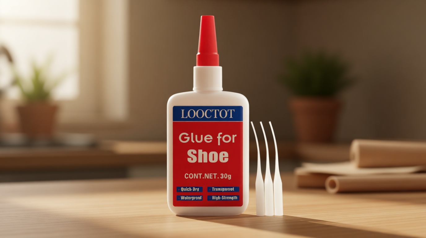 LOOCTOT LOOCTOT 30g Shoe Glue,Boot Glue,Super Instant Glue for Shoe and Sole Repair,Shoe Heel Repair,Bonding Various Materials Such as Rubber,Leather;Waterproof Clear